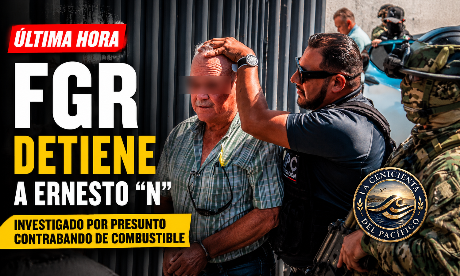 FGR detiene al ex Gobernador de Baja California por presunto contrabando de combustible
